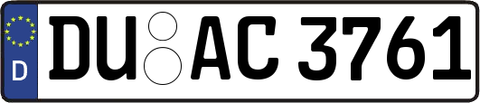 DU-AC3761