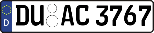 DU-AC3767