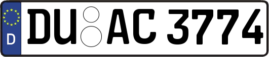 DU-AC3774