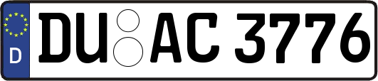 DU-AC3776