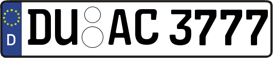 DU-AC3777