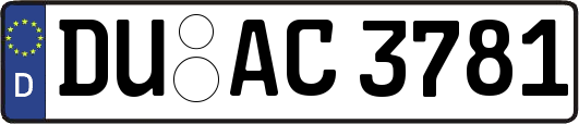 DU-AC3781