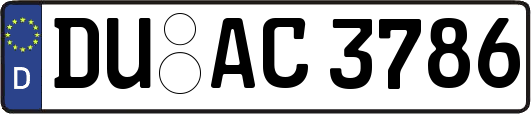 DU-AC3786