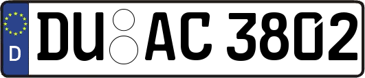 DU-AC3802