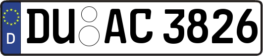 DU-AC3826