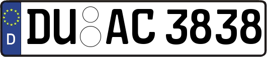 DU-AC3838