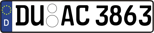 DU-AC3863