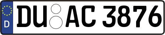 DU-AC3876
