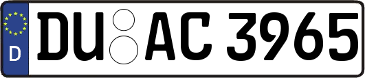 DU-AC3965