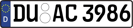 DU-AC3986