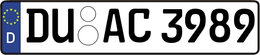 DU-AC3989