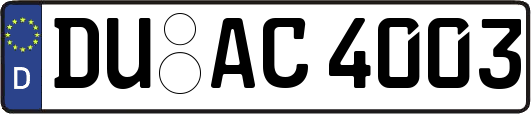 DU-AC4003