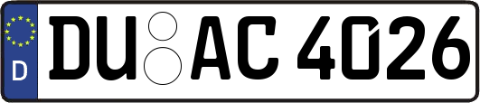 DU-AC4026