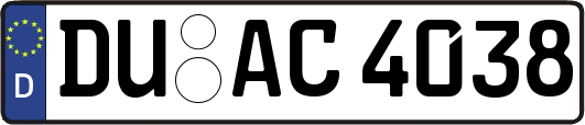 DU-AC4038