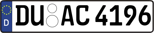 DU-AC4196