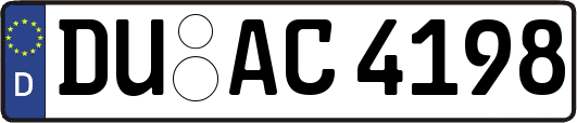 DU-AC4198