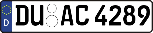 DU-AC4289