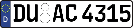 DU-AC4315
