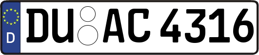 DU-AC4316