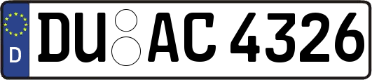 DU-AC4326