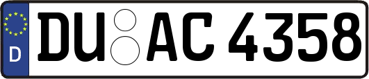 DU-AC4358