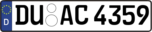DU-AC4359