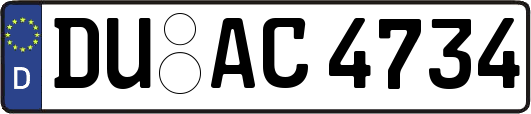 DU-AC4734