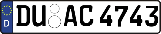 DU-AC4743