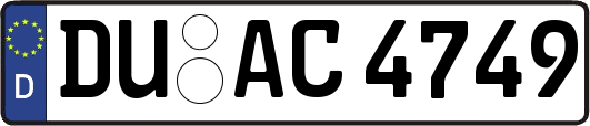 DU-AC4749