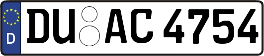 DU-AC4754