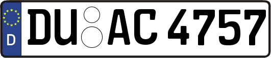 DU-AC4757