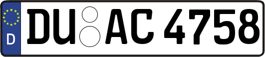 DU-AC4758