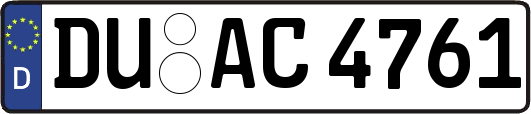 DU-AC4761