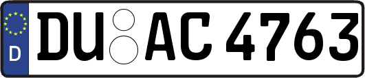 DU-AC4763