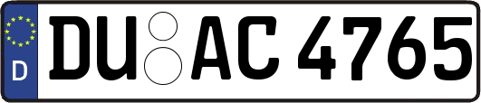 DU-AC4765
