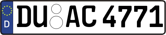 DU-AC4771