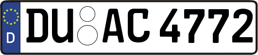 DU-AC4772
