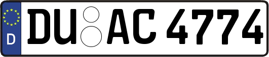 DU-AC4774