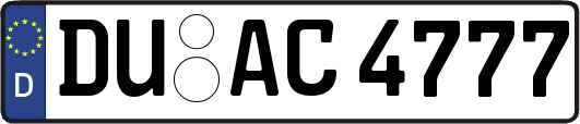 DU-AC4777