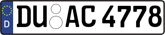 DU-AC4778