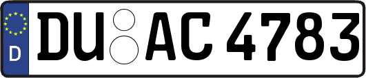 DU-AC4783