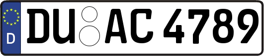 DU-AC4789