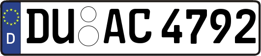 DU-AC4792