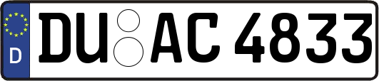 DU-AC4833