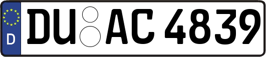 DU-AC4839