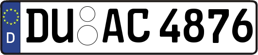 DU-AC4876