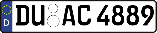 DU-AC4889