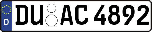 DU-AC4892