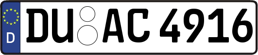 DU-AC4916