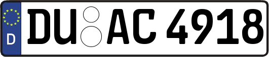 DU-AC4918